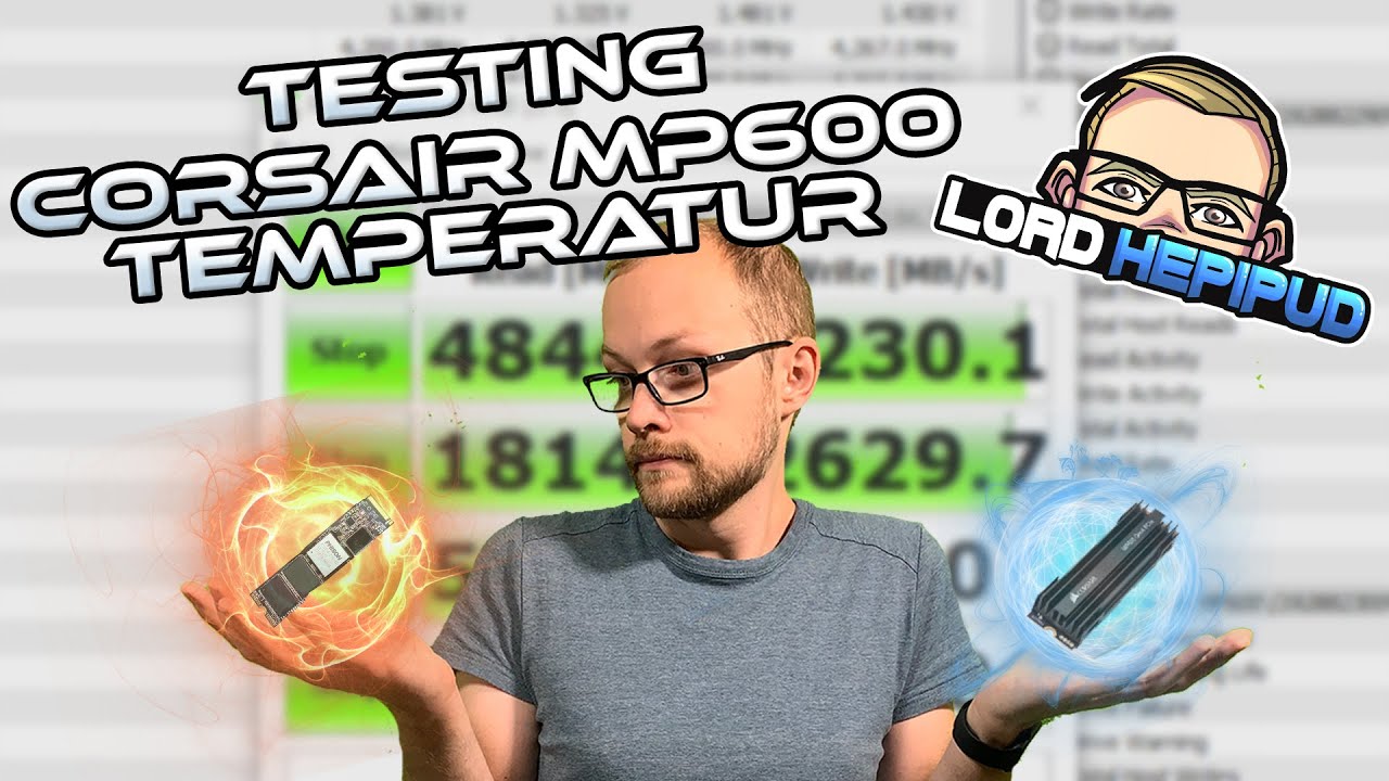 Testing: Corsair MP600 Temperatur