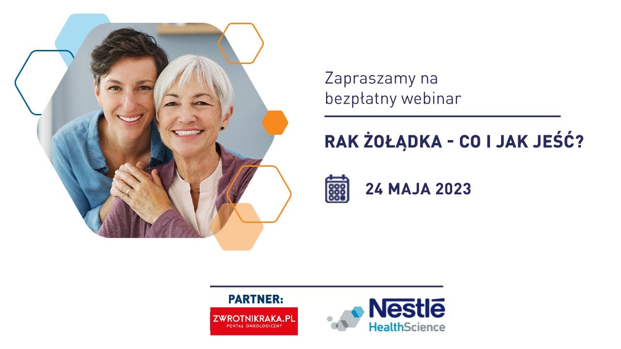 Rak żołądka - co i jak jeść?- webinar z cyklu 