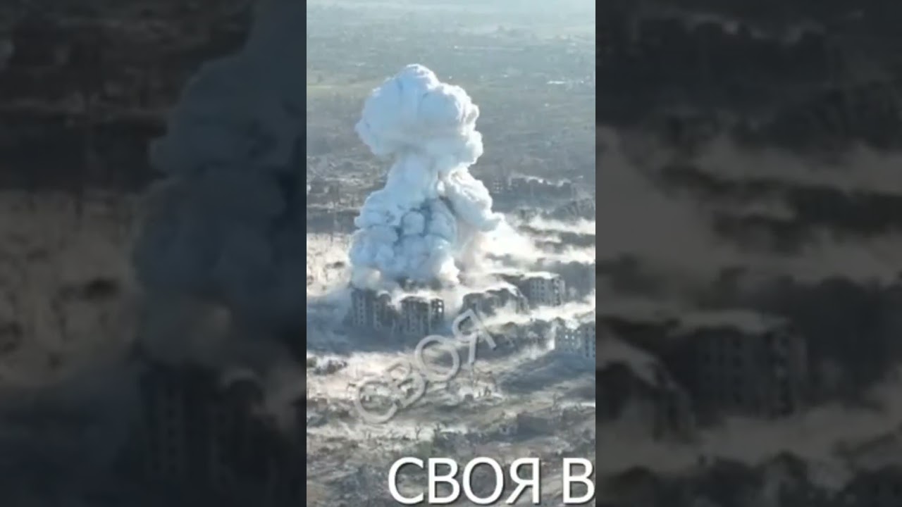 🇷🇺🇺🇦 RUSIA LANZA EL PADRE DE TODAS LAS BOMBAS EN UCRANIA #shorts
