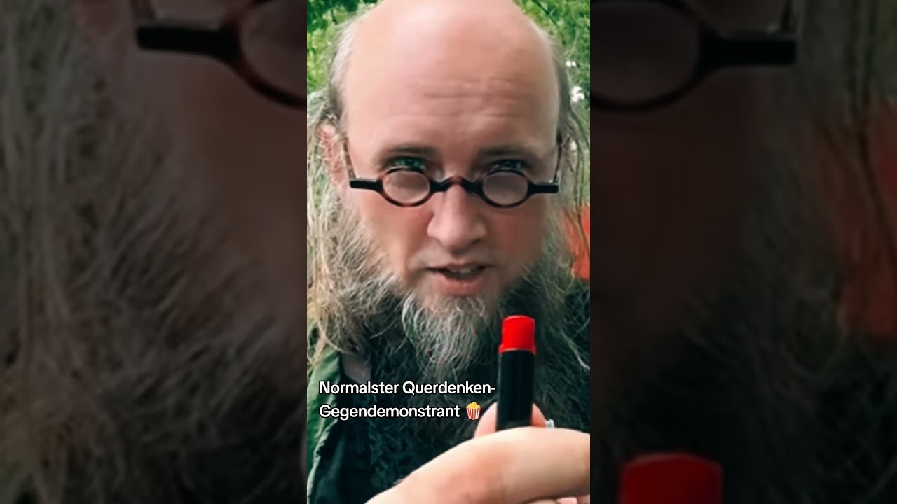 Normalster Querdenken-Gegendemonstrant