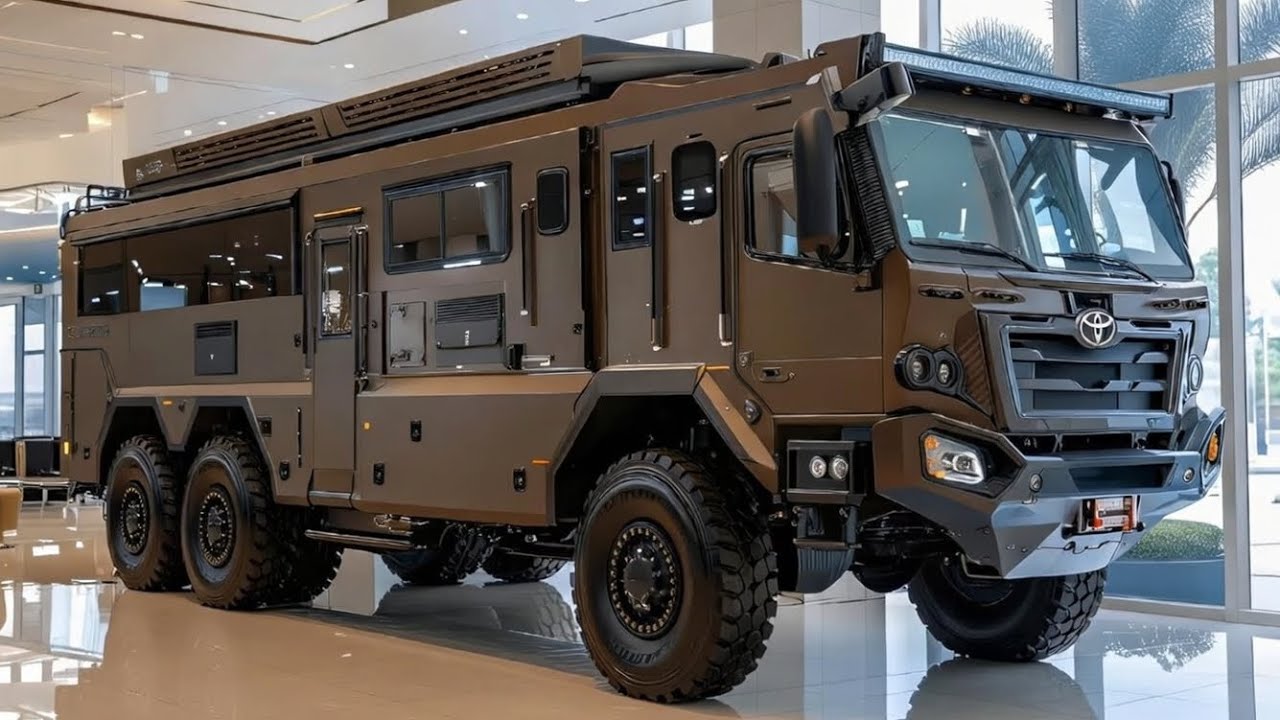 Toyota Nebula Titan 6x6 2026 года — самая невероятная модификация Toyota за всю историю | Роскошн...