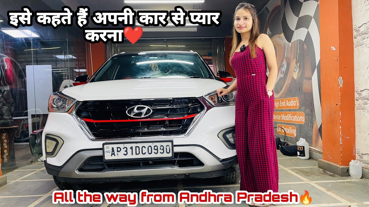 2018 CRETA INTERIOR MODIFIED IN SUPER SPORTY ❤️RED LOOK- बोले तो देख कर मजा आ गया
