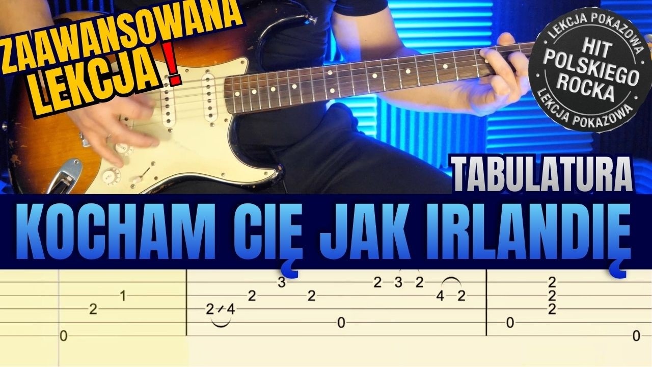 Kobranocka | Kocham Cię Jak Irlandię | Gitara | TAB | Szybka nauka |