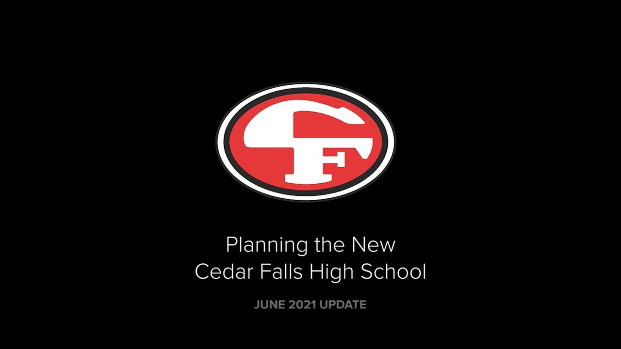 Final design of the new Cedar Falls High School Design is complete