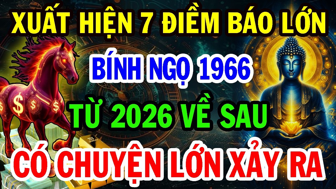 Thầy Tử Vi Báo Trước: Từ 2026 Tuổi Bính Ngọ 1966 Có 3 Chuyện Lớn CHẮC CHẮN Xảy Ra - Đừng Chủ Quan.