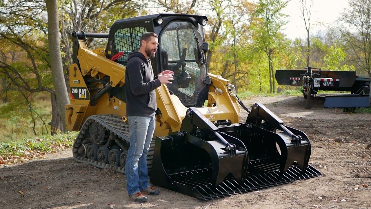 Explore the rugged efficiency of the Skid Pro HD Rock Grapple