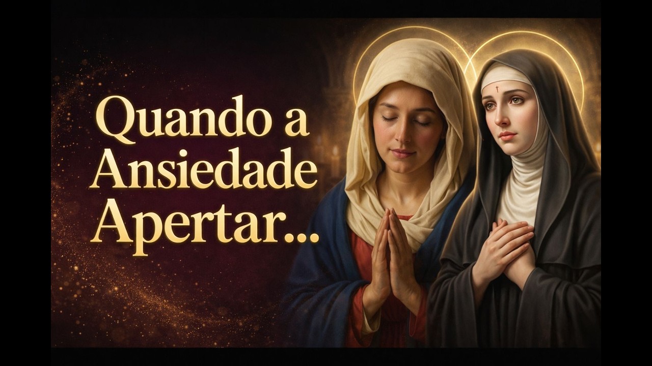Louvor sobre ansiedade e confiança em Deus | Esperar na Providência -  Santa Rita Intercede por você