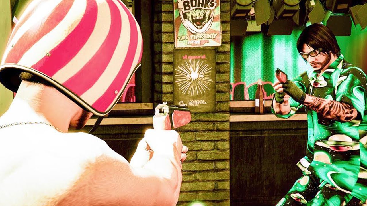 4-Player EVERY Bullet Counts Minigame - GTA V Online Funny Moments | JeromeACE