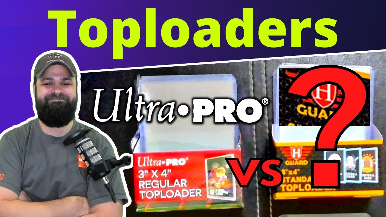 Top Loader Compare for Trading Cards | Ultra Pro vs H Guard | Best Toploaders