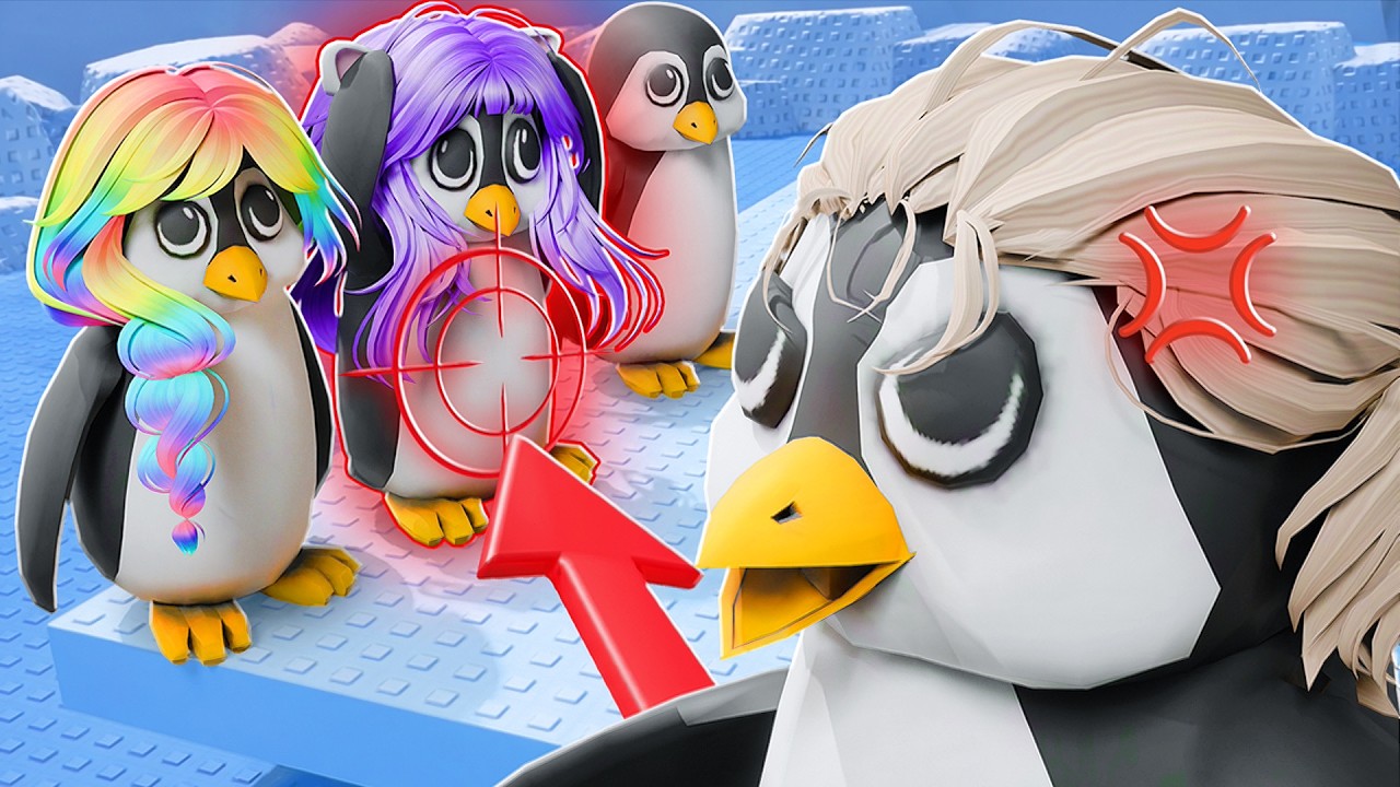 ХЕЙЧУ ЛАНУ В ПИНГВИНЧИКАХ! Roblox Knockout