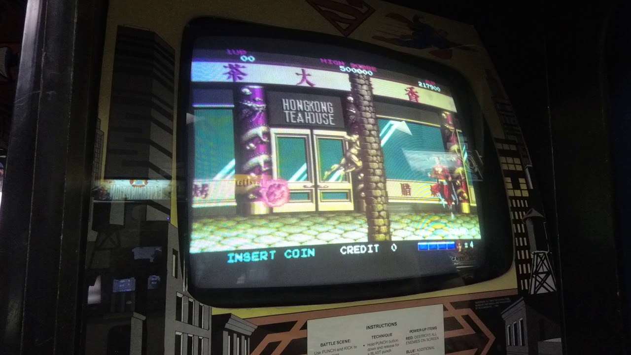 Superman (Arcade) 1CC & Aurcade Record by Pete Hahn, 1.982.900pts