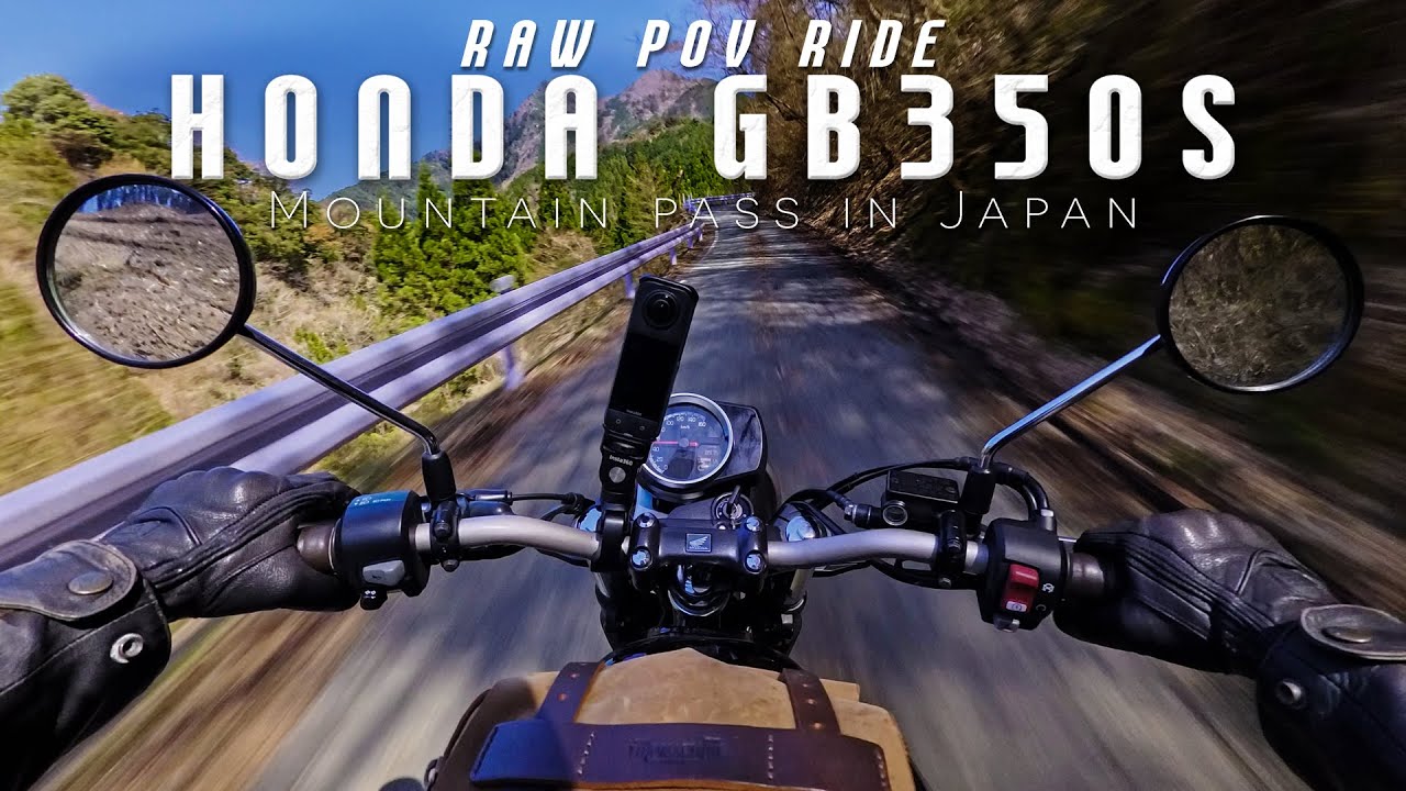 ASMR Motorcycle Ride | Honda GB350S on a Japanese Mountain Pass