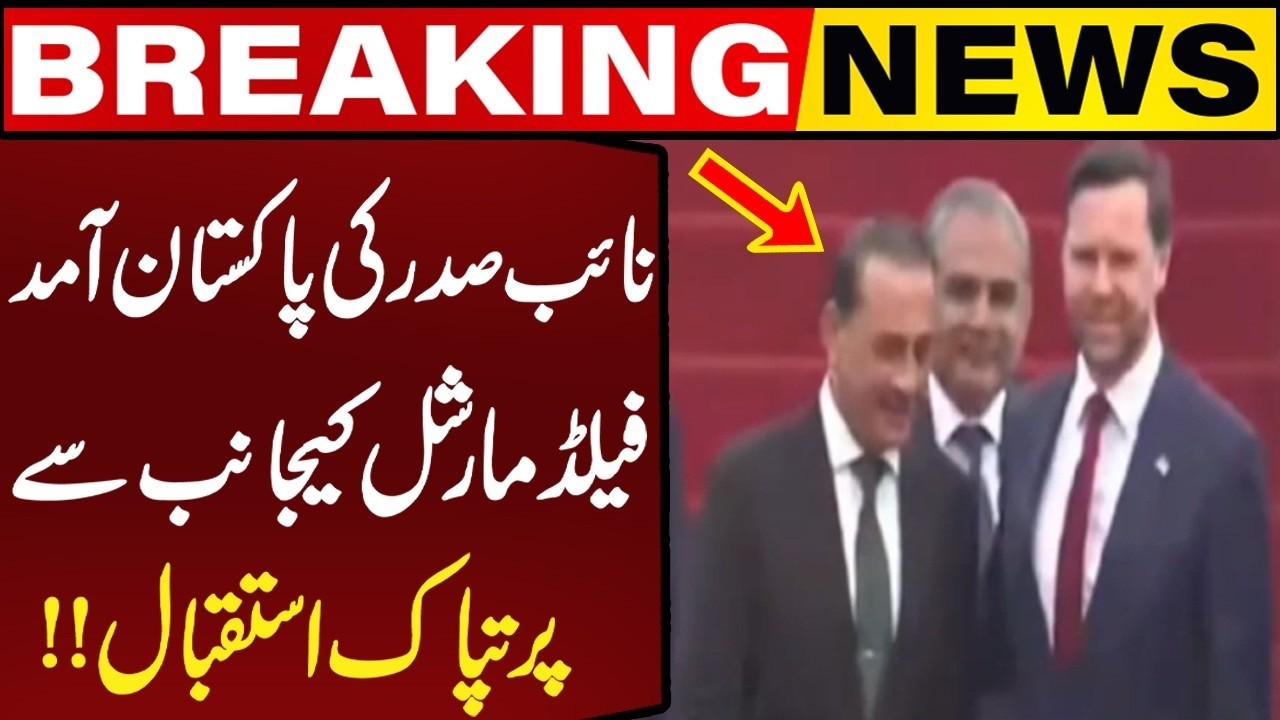 Vice President's Diplomatic Visit to Pakistan and Official Welcome
