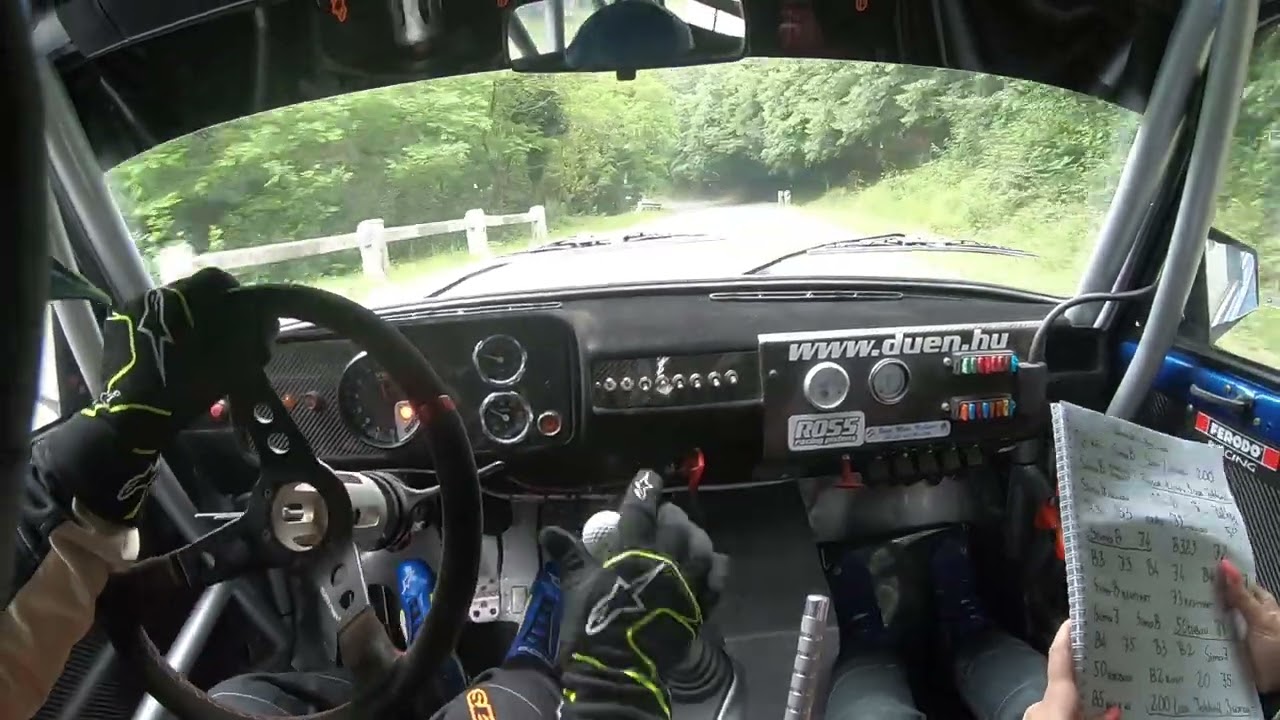 Bévárdi Péter-Kanász Cintia Lada VFTS Bakonya Rallysprint 2023 Gy3