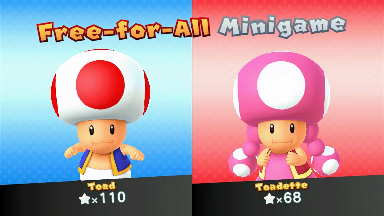 Mario Party 10 - Toad vs Toadette - Chaos Castle