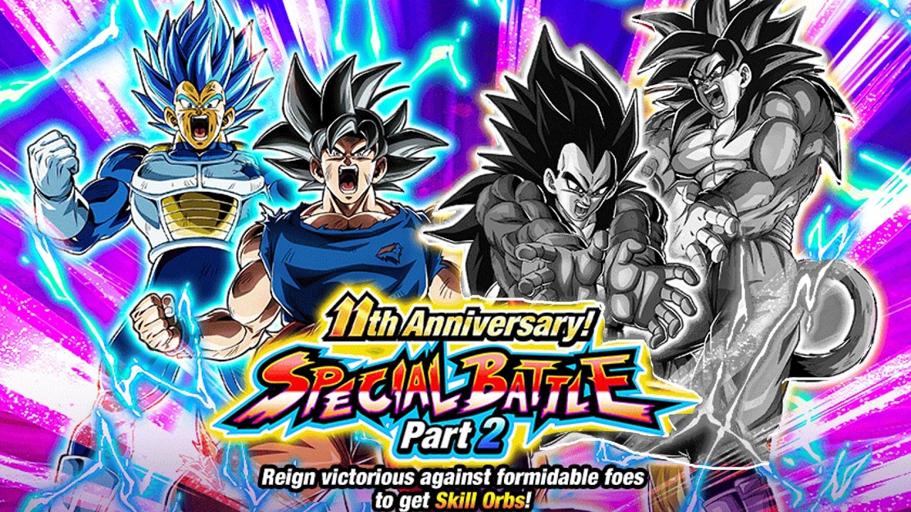 At Least These Stages are pretty fun! 11th ANNIVERSARY SPECIAL BATTLE Part 2 Stage 1 (Dokkan Battle)