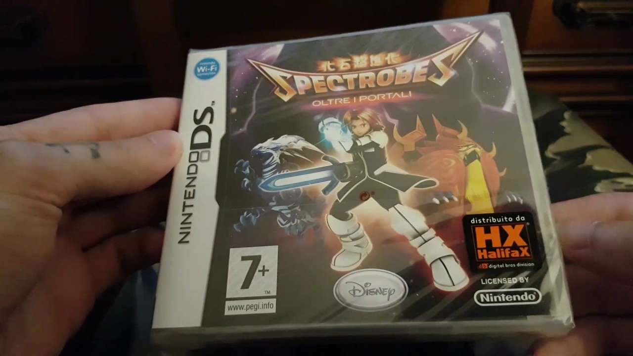 Unboxing Spectrobes Oltre i Portali ITA NINTENDO DS