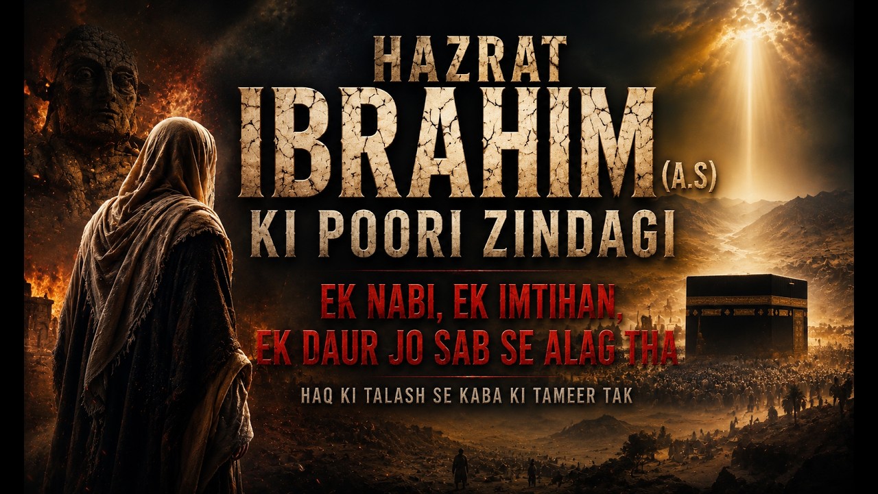 Story of Prophet Ibrahim (A.S) | Father of Prophets | Islamic Documentary in Urdu