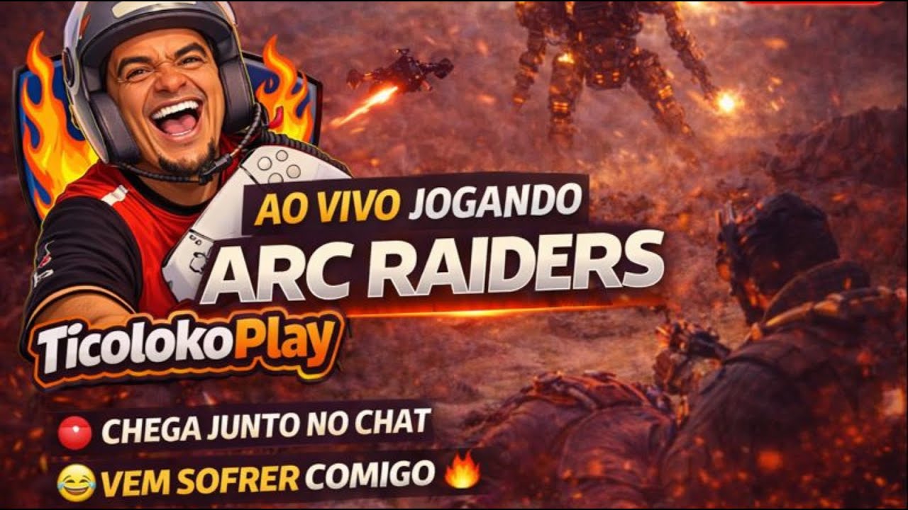 (LIVE) APRENDENDO ARC RAIDERS NA MARRA