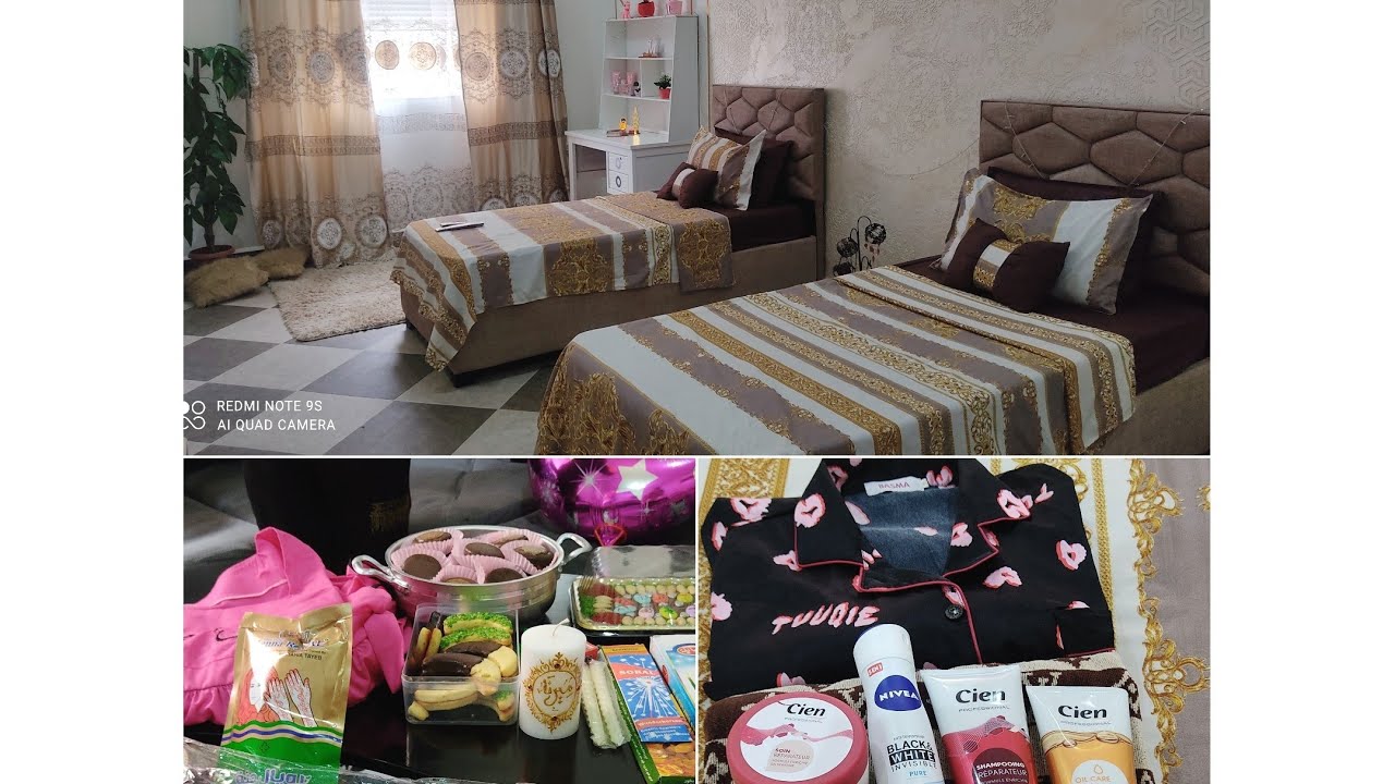 روتين يوم الجمعة تنظيف غرفتي ادخلو تشوفو غرفتي❤️ بعض التغيرات فيها  تحضيرات المولد النبوي الشريف 🌺🎊🎉
