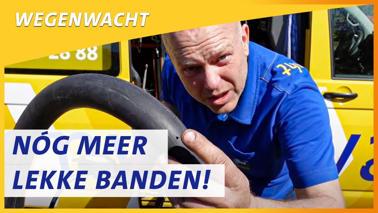 Lekke band van een e-bike plakken | Wegenwacht vlog