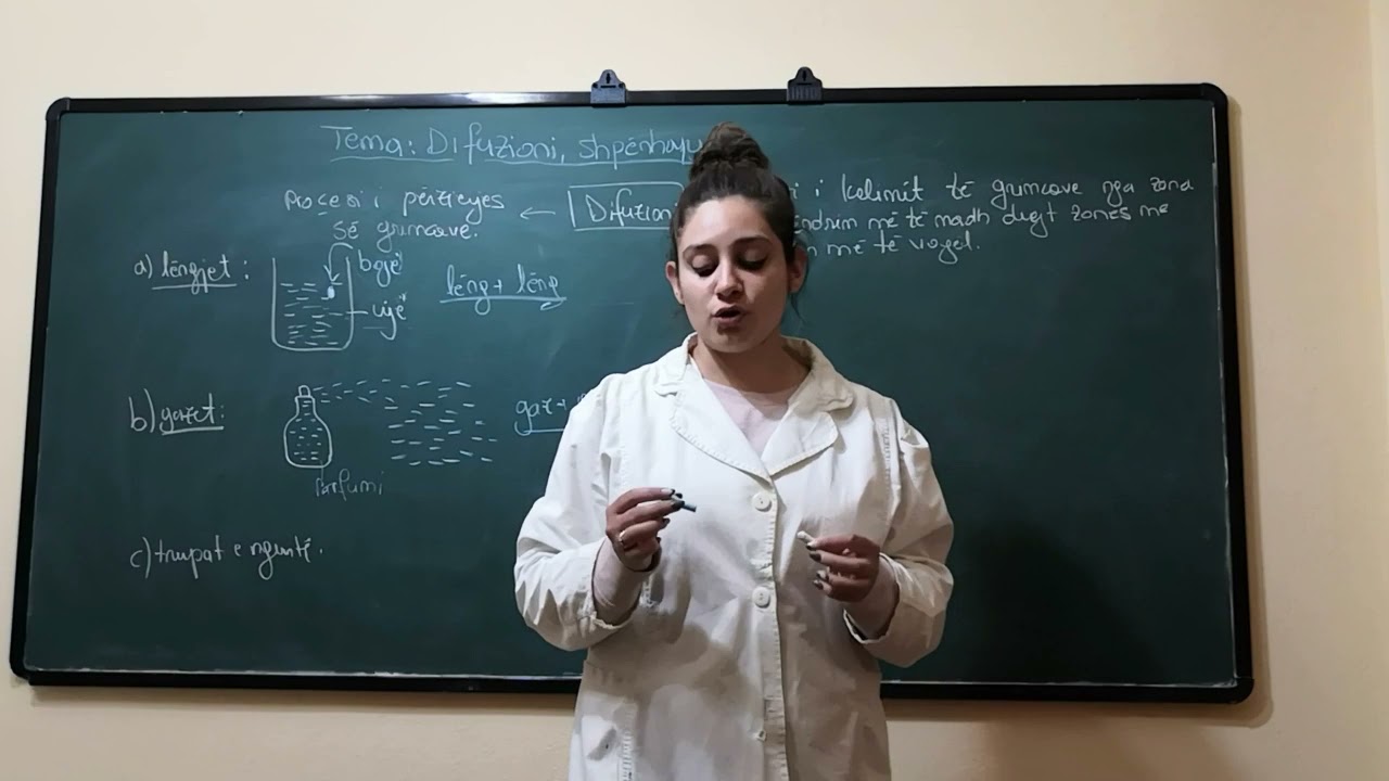 Kimia 8, Kreu I. Difuzioni, shpërhapja