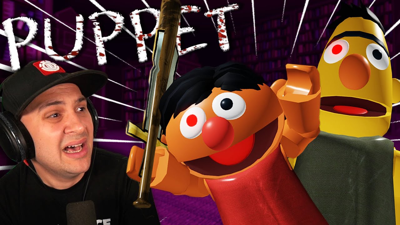 Roblox PUPPET CHAPTER 5... (Bert and Earnie are not nice...)