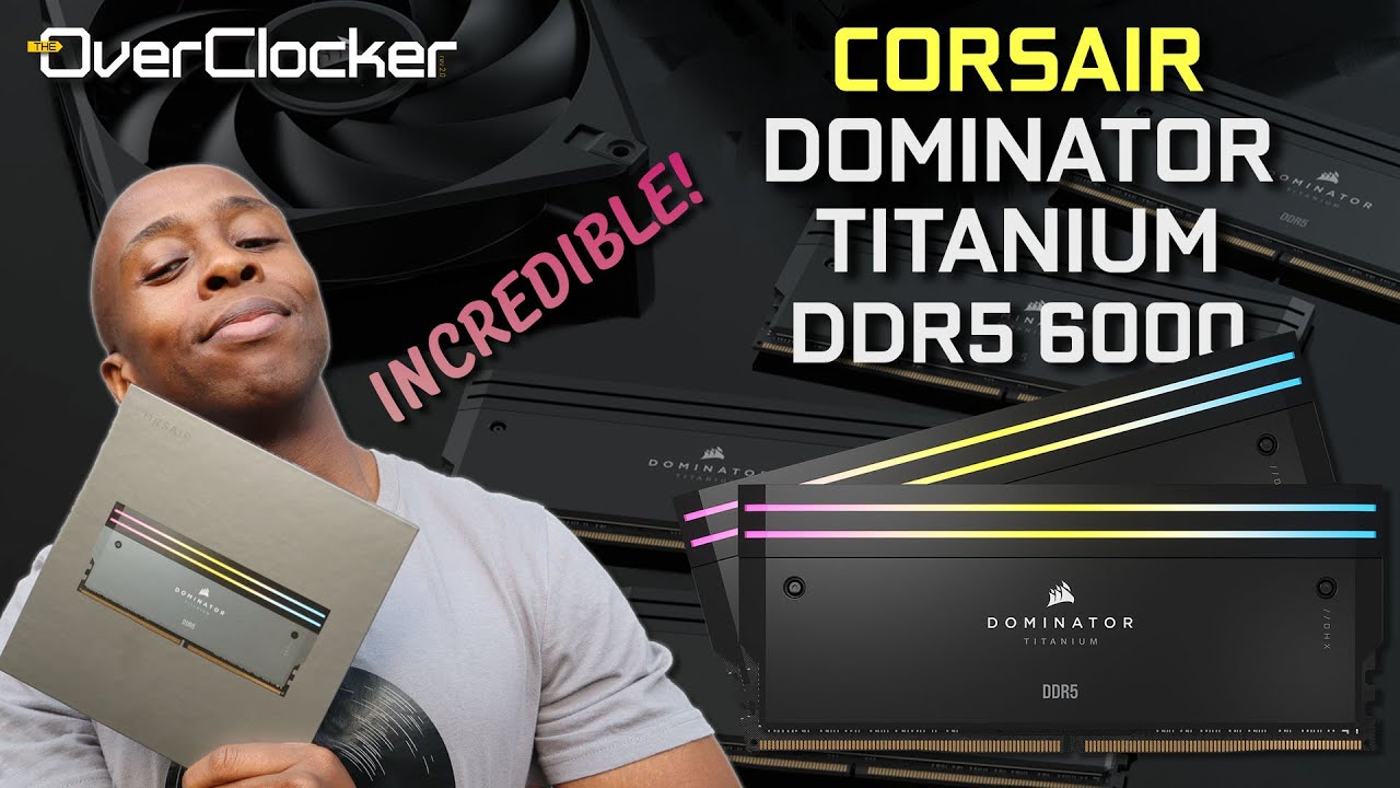 Corsair Dominator Titanium DDR5 6000 CL30 — особенная