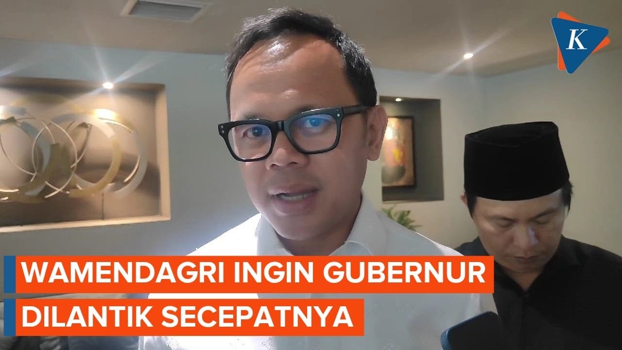 Wamendagri Ingin Calon Gubernur Pemenang Pilkada Dilantik Secepatnya