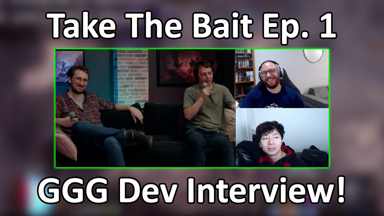 Balancing Path of Exile - The GGG Interview with Andrew and Octavian | TAKING THE BAIT EP 1