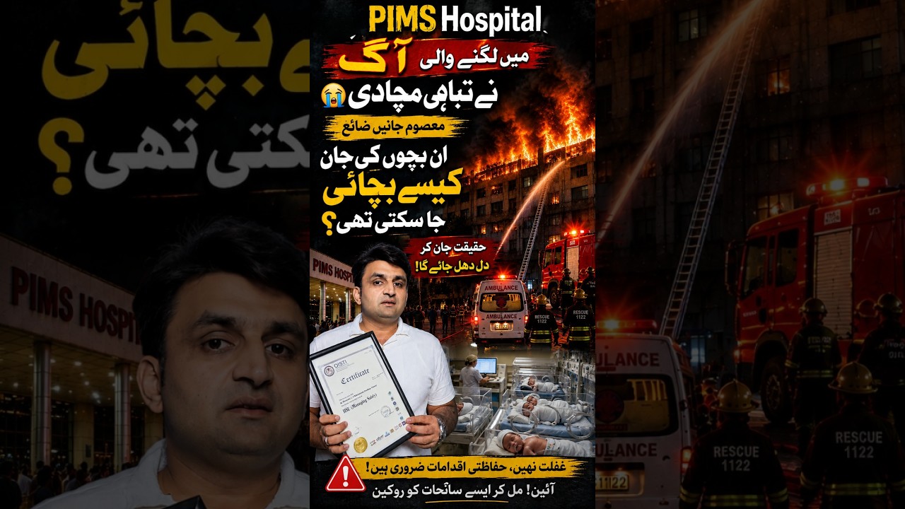 PIMS Hospital Tragedy  ایک عوامی سوال  -  | Innocent Lives Lost | What Safety Measures Are Needed? |