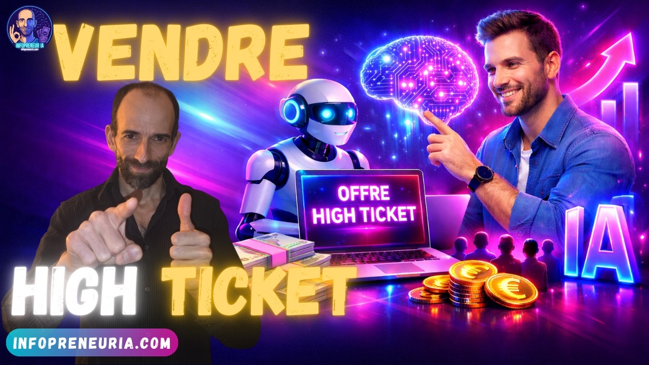Comment un Infopreneur Peut Vendre une Offre High Ticket Avec l’IA et PEU d'Audience ?