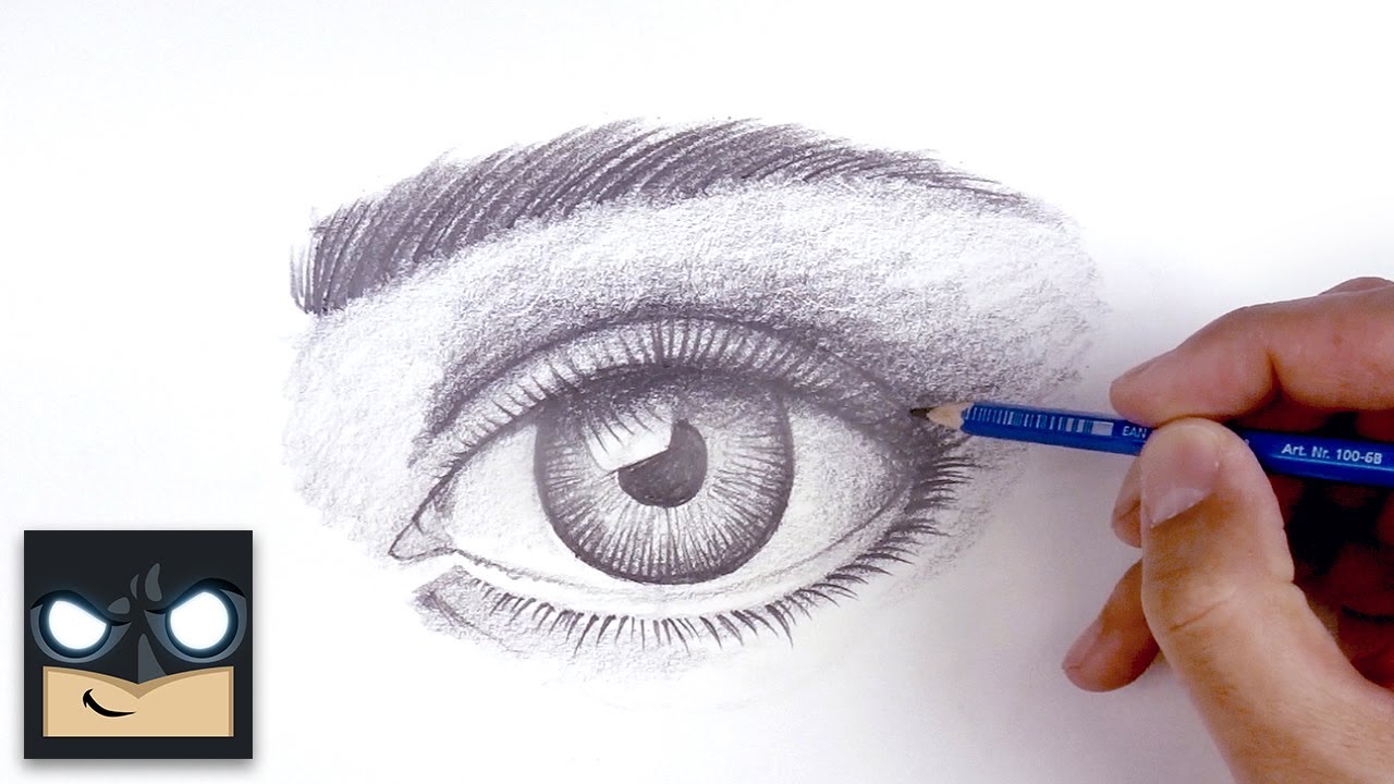 How To Draw A Realistic Eye | Beginner Pencil Sketch Tutorial (Step-by-Step)