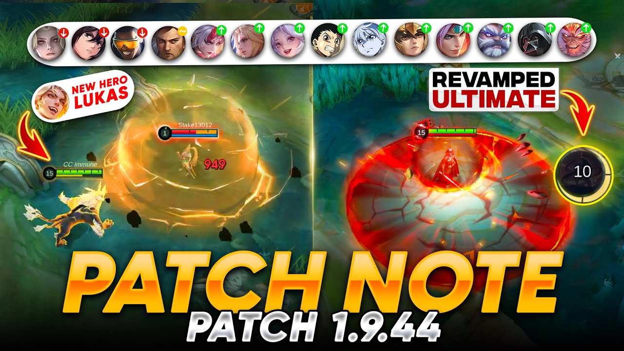 A BIG UPDATE IS HERE | NEW HERO LUKAS | REVAMP ARGUS |  MALEFIC GUN NERFED & MORE