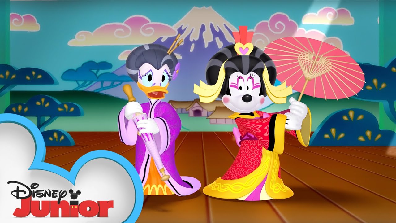 Kabuki Chaos | Minnie’s Bow-Toons | @disneyjr