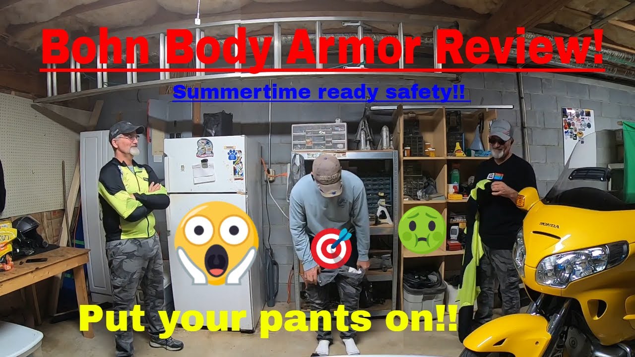 Bohn Body Armor Review! Just our thoughts on the armored shirt, and armored pants after 3 weeks use