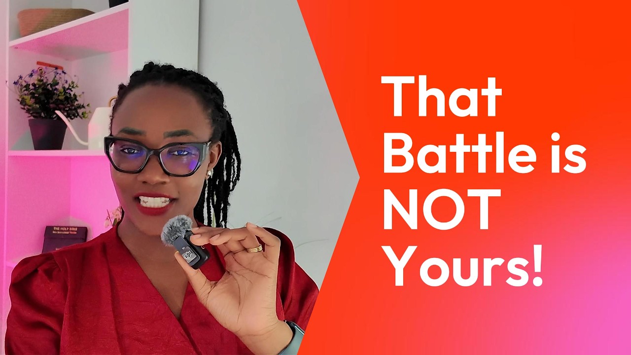 This Battle Is Not Yours | Let God Fight For You
