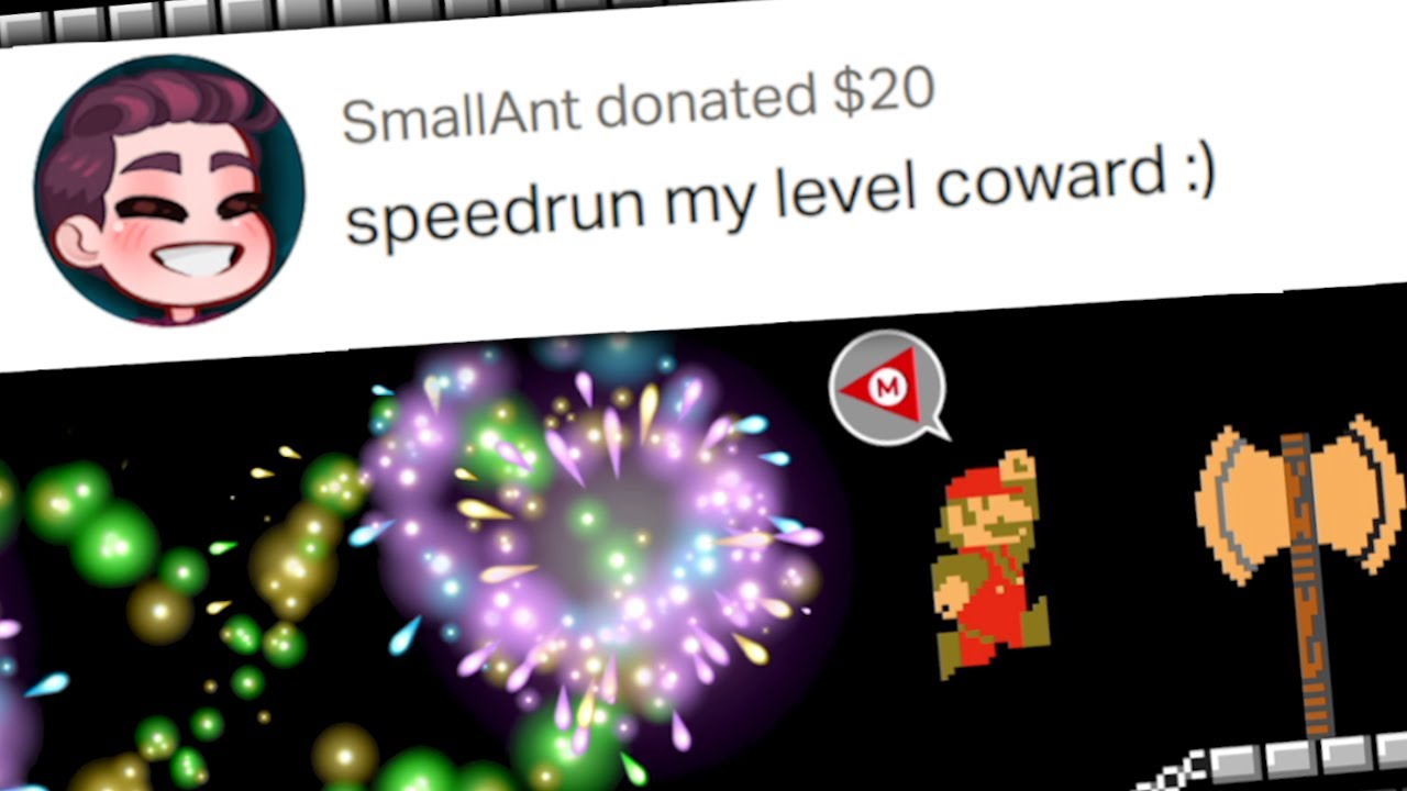 SmallAnt CALLED ME OUT so I stole the World Record on his level