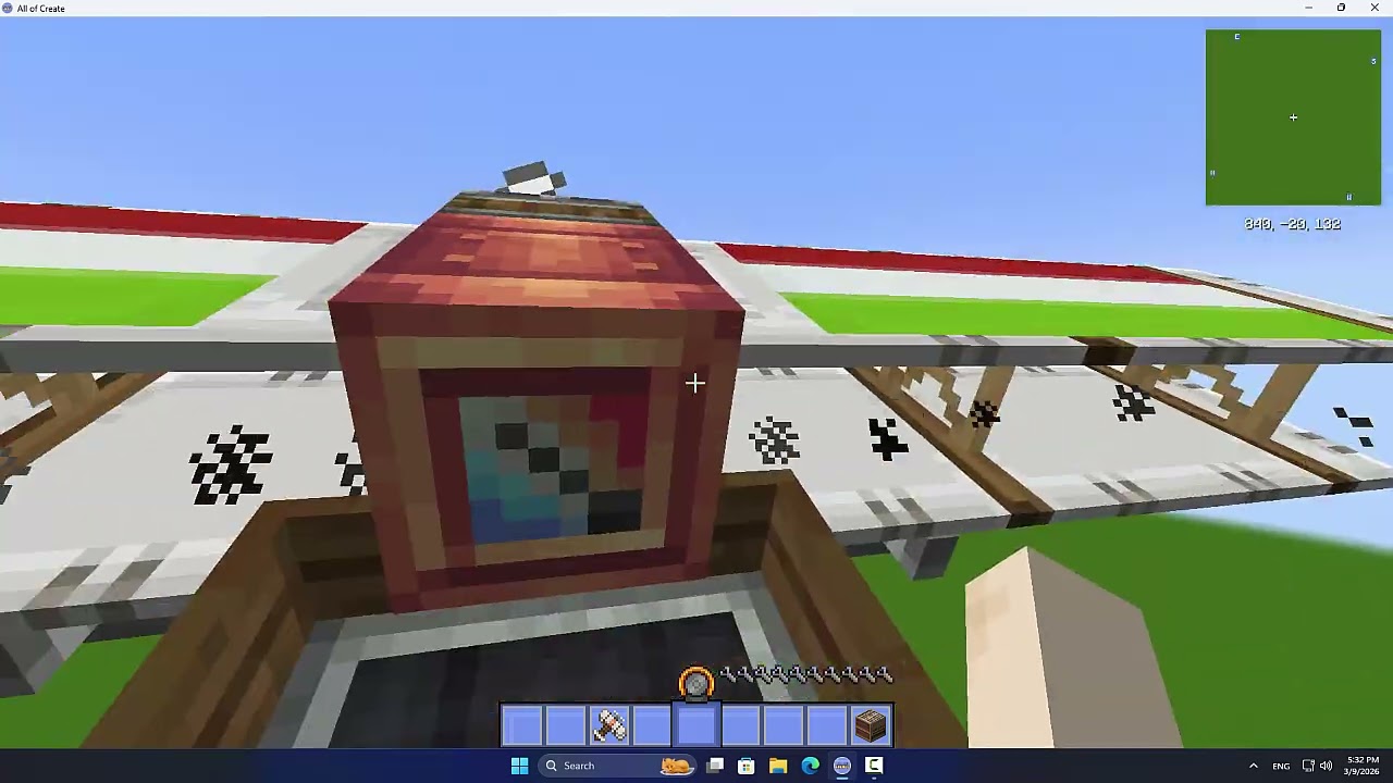 How to make a plane in All Of Create