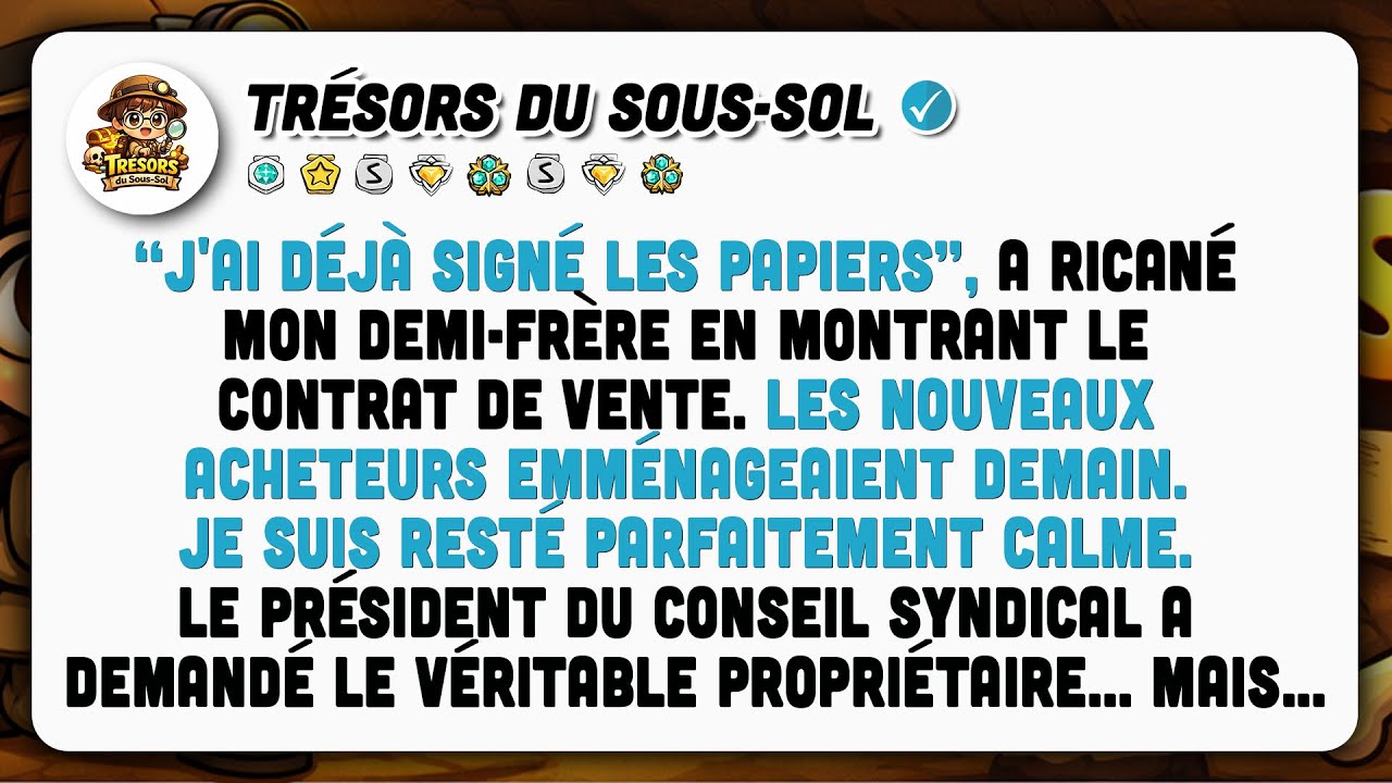 Mon Demi-frère A Vendu Le Penthouse. La Réunion Du Conseil Lui A Réglé Son Compte.