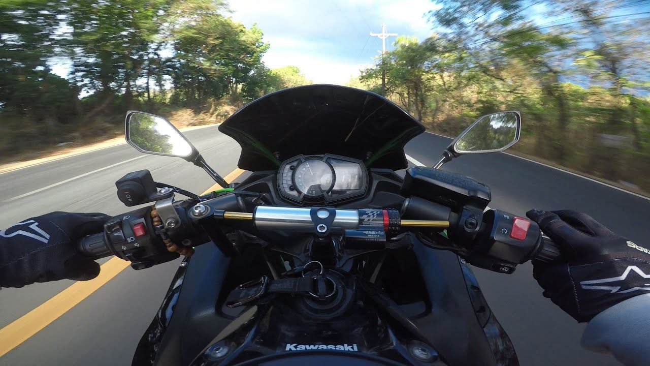 Kawasaki Ninja 650 + MIVV full exhaust | Marilaque twisties | pure sound ride | POV [4K] | 04