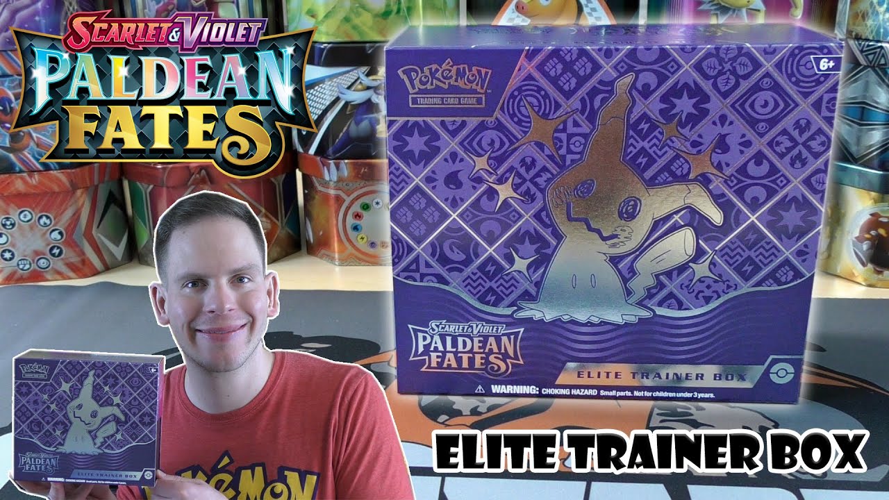 Paldean Fates Elite Trainer Box Opening