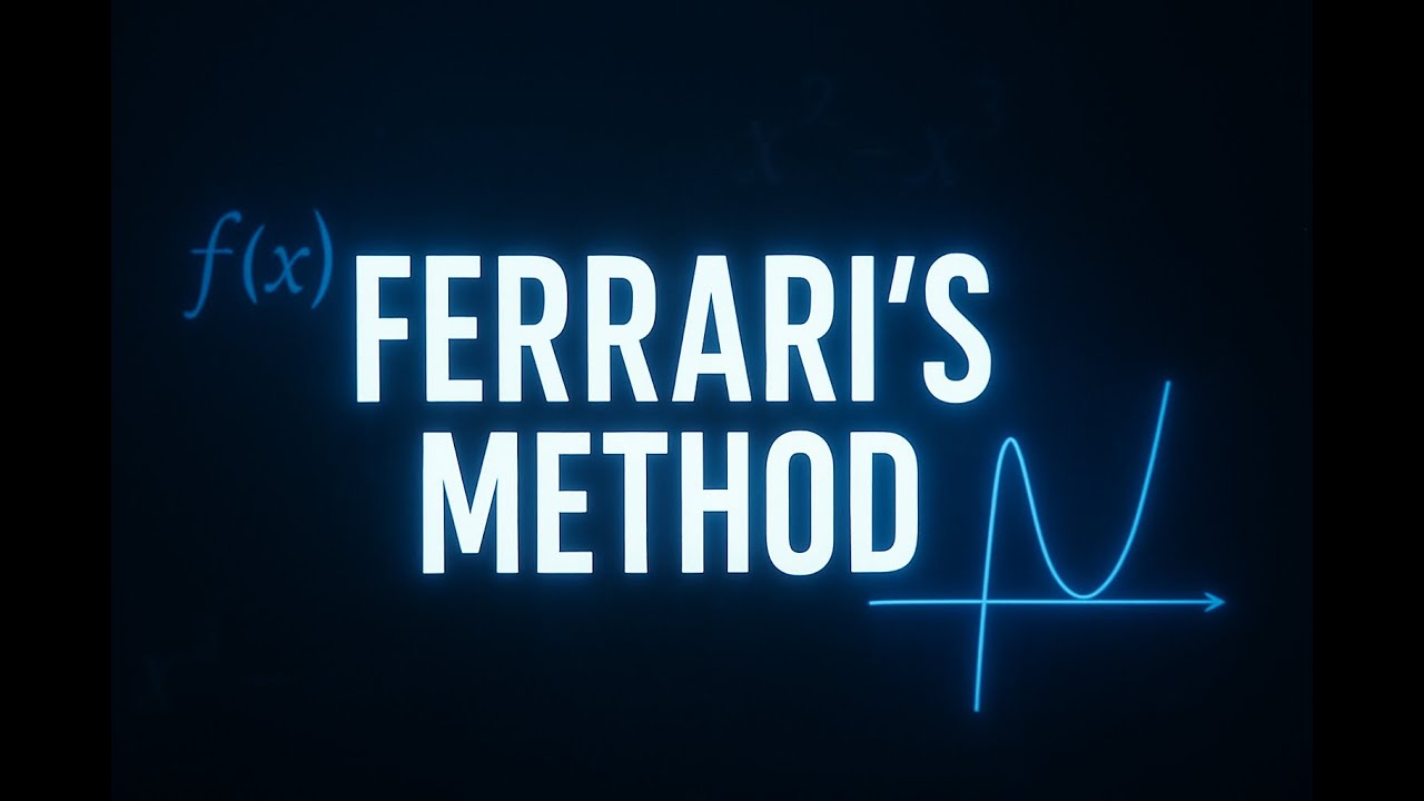 The Genius Trick to Solve Any Bi-Quadratic: Ferrari’s Method Explained