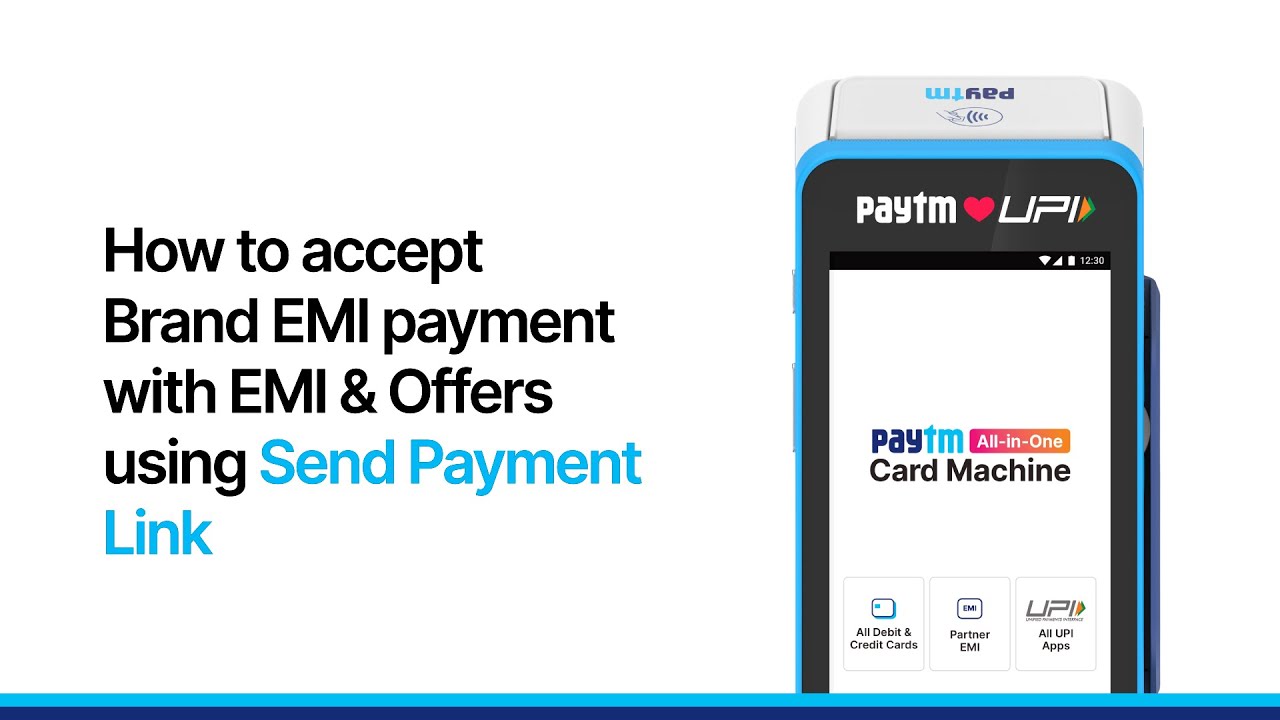 Accept Brand EMI Payments with EMI & Offers on Paytm Card Machine | Complete Guide | @paytm