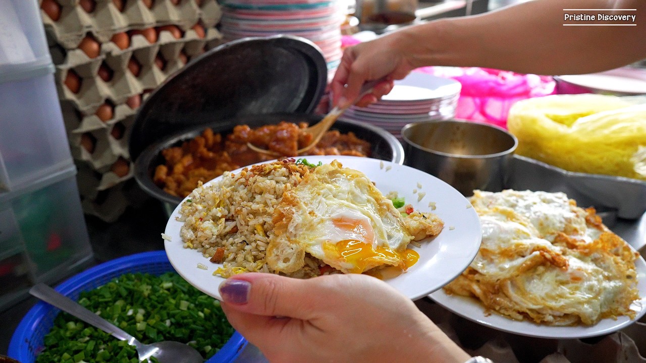 Simple Fried Rice, EPIC Flavor! The Best Salted Fish Fried Rice in Penang!