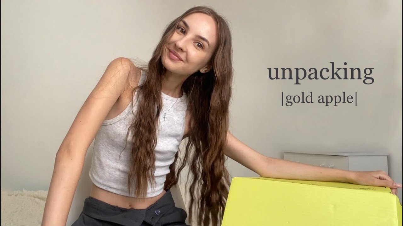 покупки из золотого яблока | unpacking
