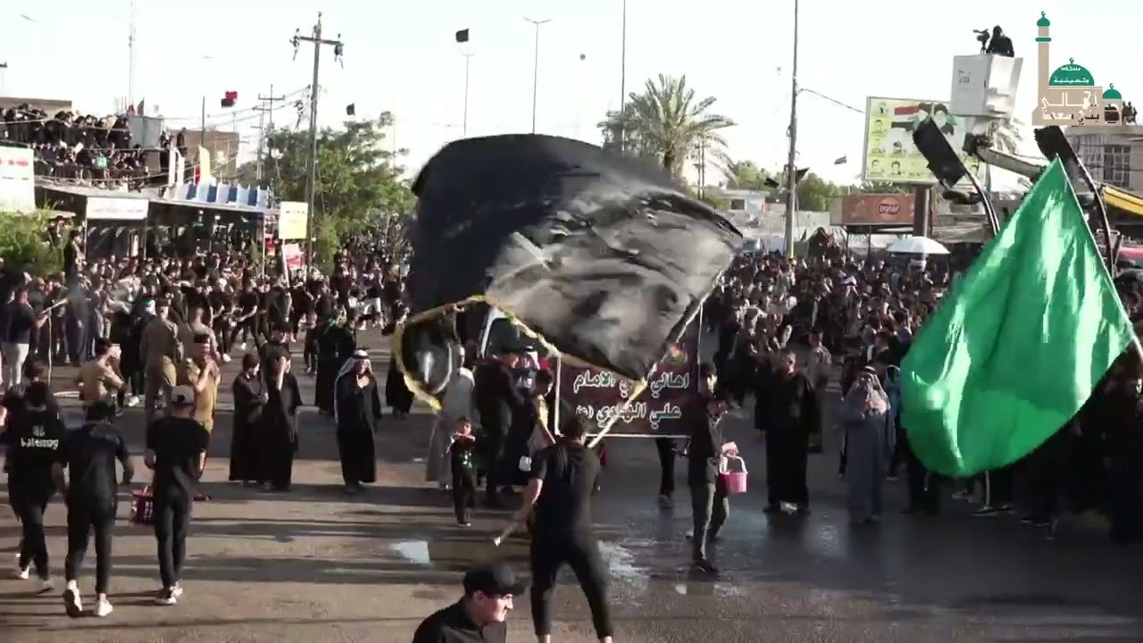استعراض مواكب خان بني سعد ديالى عاشوراء ١٤٤٦