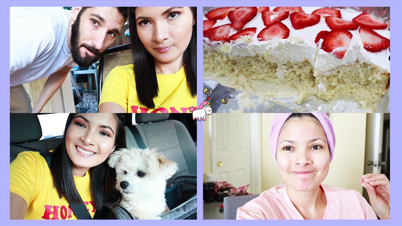 LES PRESENTO A MI ESPOSO 👨🏻 Receta De Pastel 3 Leches 🍰 VLOG 🦄 Bessy Dressy