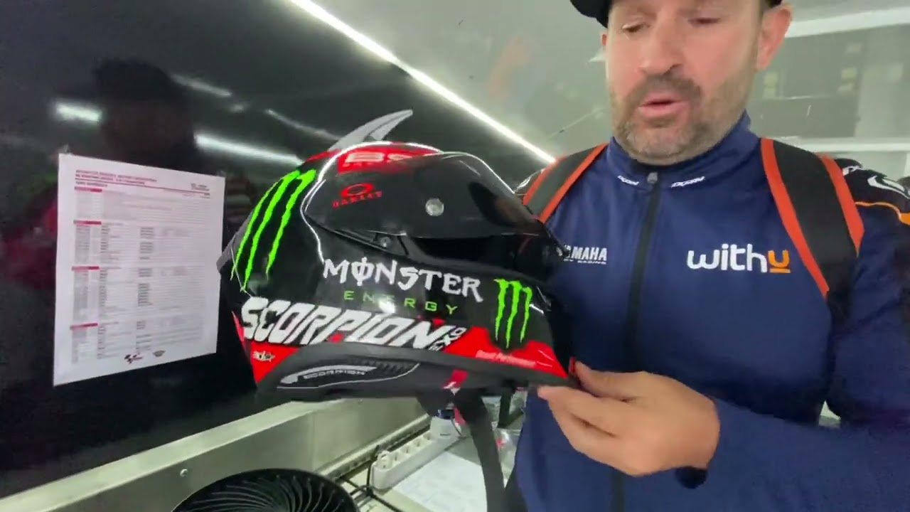 Scorpion Helmets MotoGP truck - Fabio Quartararo replica