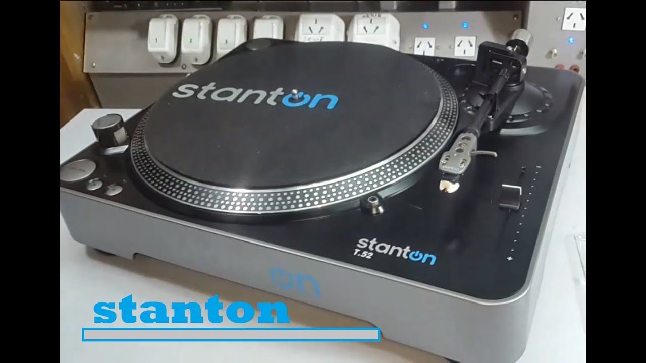 Stanton T.52 - Características de la Tornamesa y reparación.